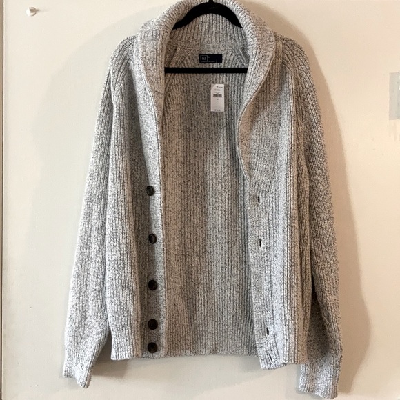 GAP Other - NWT GAP Knitted Grey Cardigan